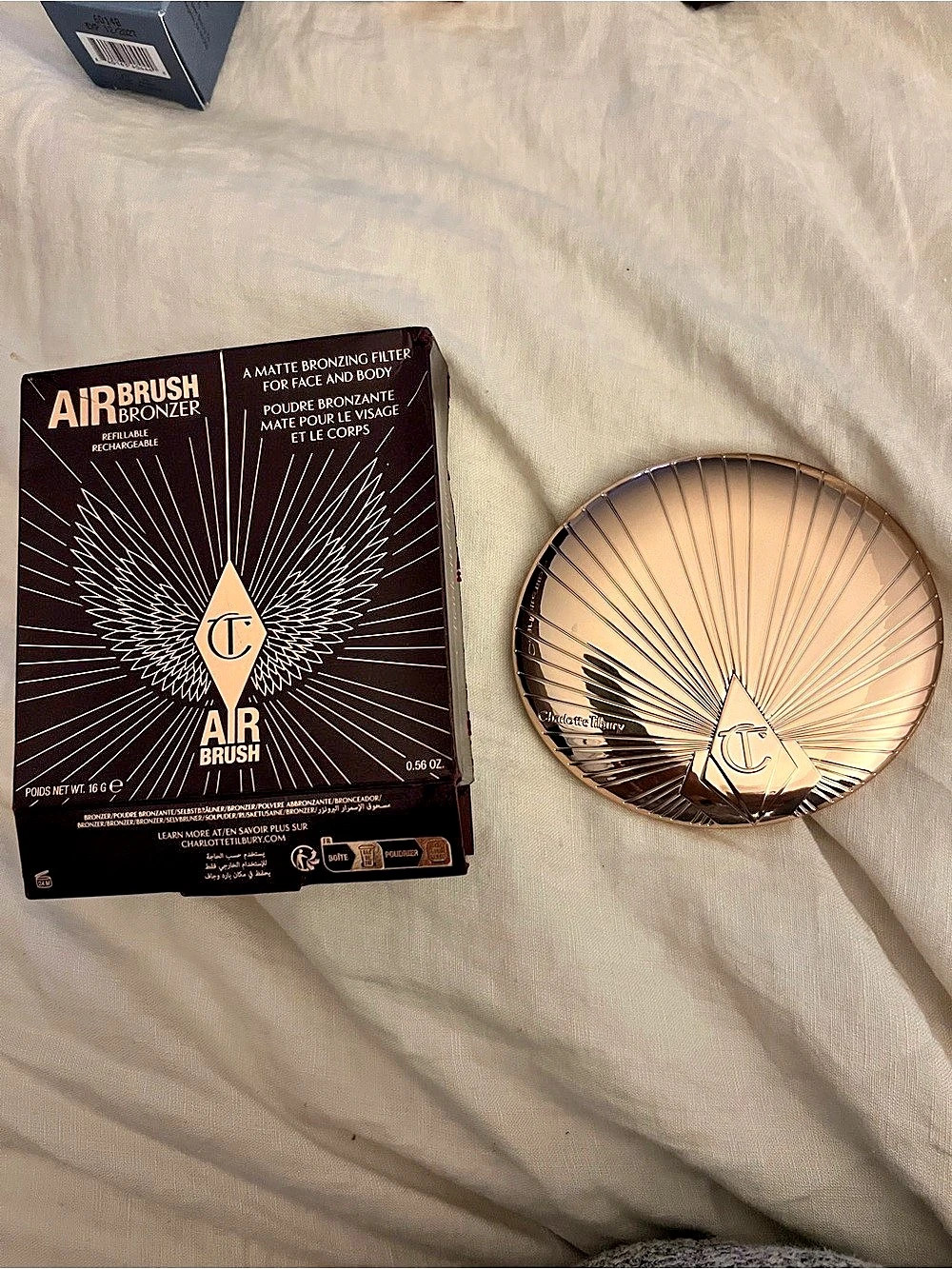 Charlotte Tilbury Airbrush Bronzer in Fair NWT